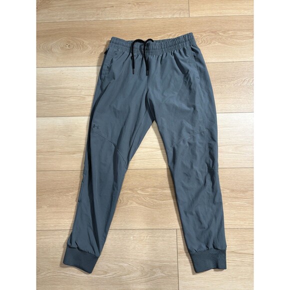 Under Armour Men's Gray Tapered Jogger Sweatpants Activewear Training Medium - Picture 1 of 7